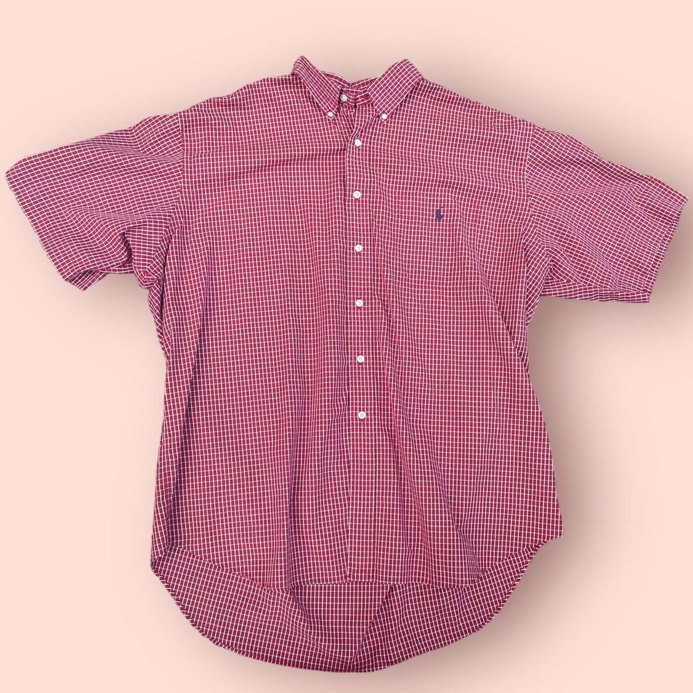 polo ralph lauren patterned short sleeve shirt